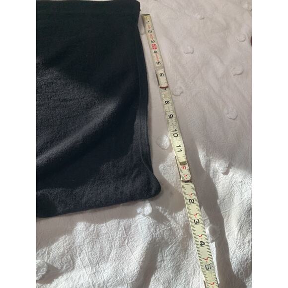 BCBG MaxAzria Sweater Oversized Boxy Women's XS Black 100% Merino Wool - Picture 12 of 12